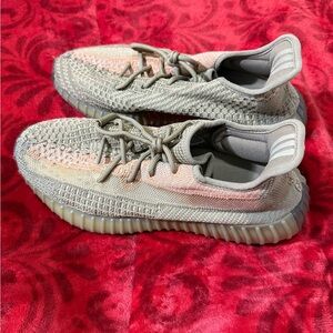 Boots Gray and Pink Sneakers